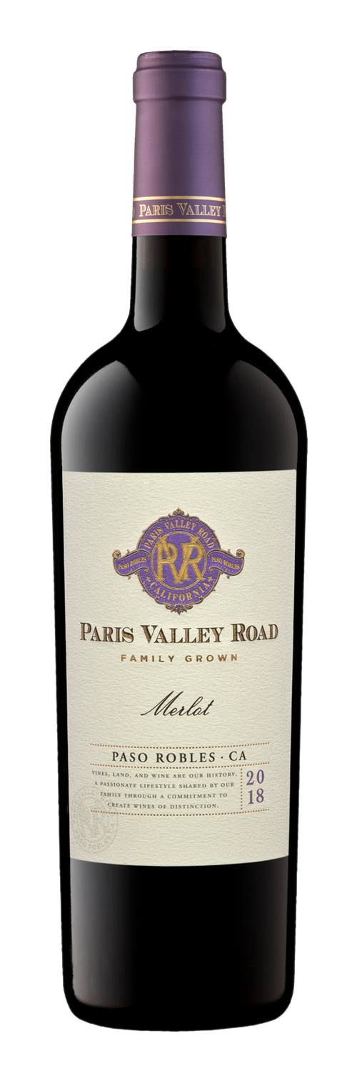 2018 Paris Valley Road Paso Robles Merlot