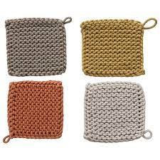Crocheted Pot Holders Assorted