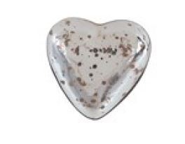 Heart- Mercury Glass